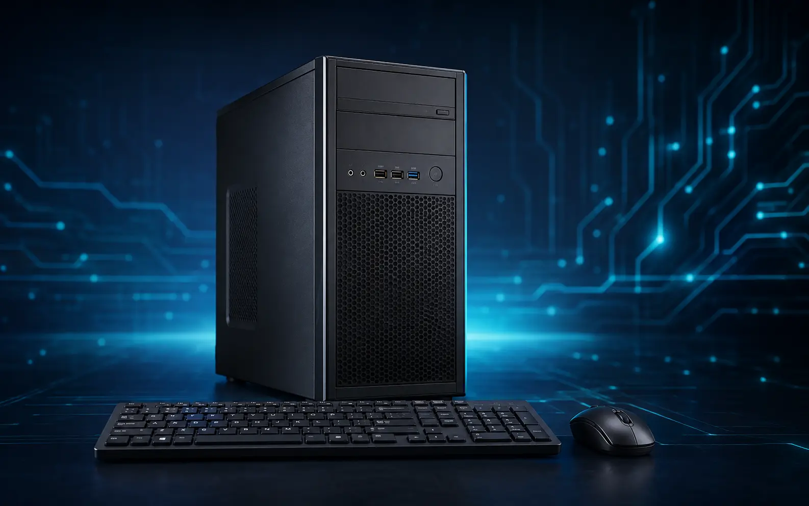 Aufbereiteter und geprüfter gebrauchter Desktop-PC