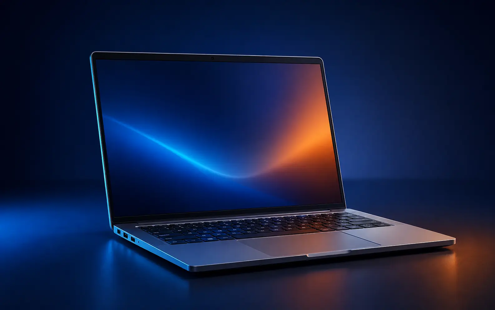 Modernes Notebook für Büro, Homeoffice und unterwegs