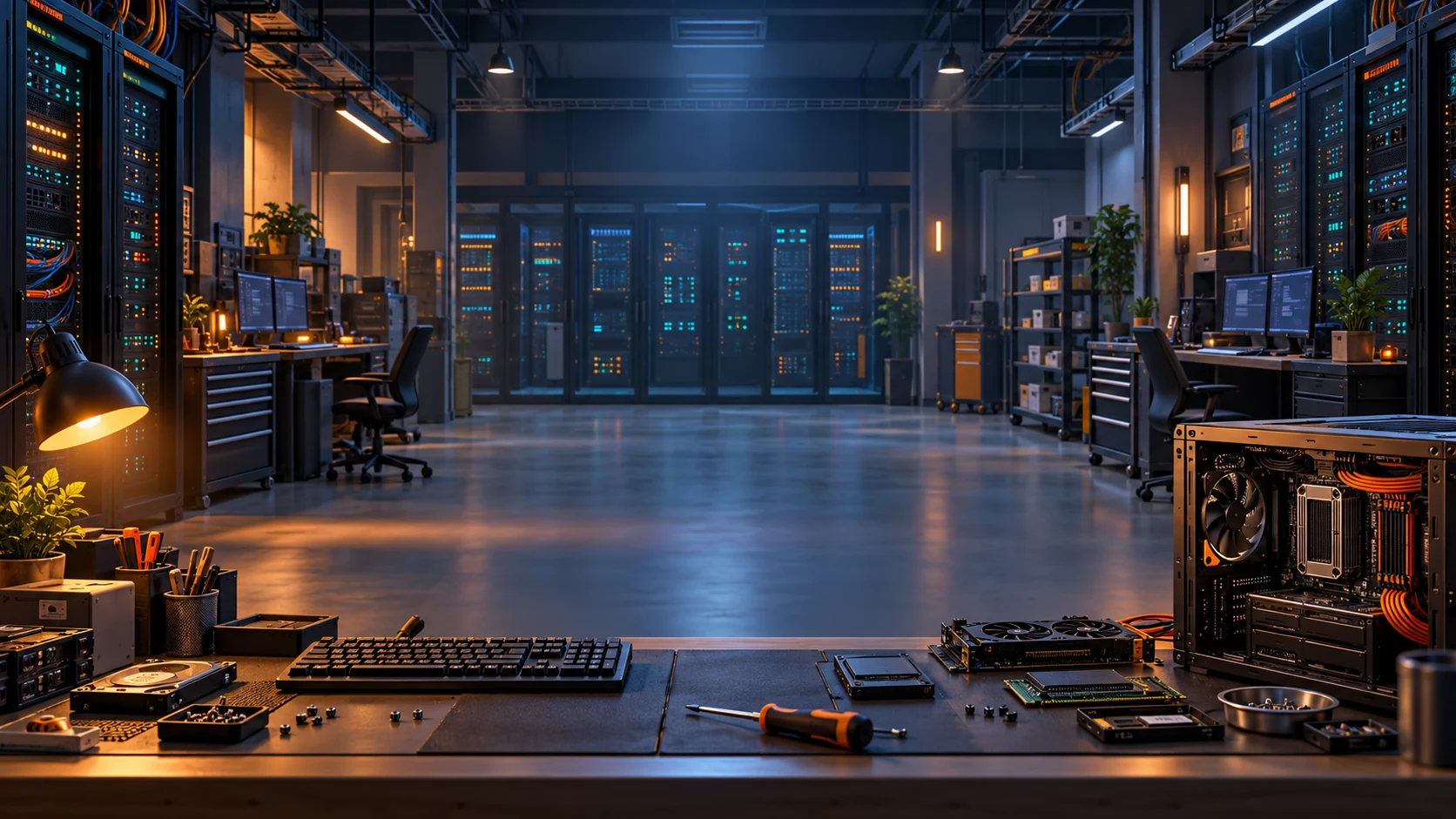 IT-Werkstatt als Spielkulisse der Sacré Cyberjagd